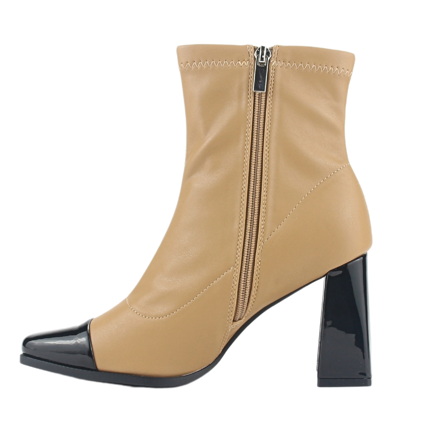 BOTIN CHALADA MUJER DUCCO-2 BEIGE CASUAL - 2