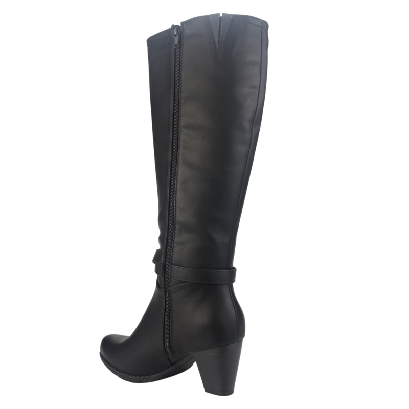 BOTA CHALADA MUJER CETA-25 NEGRO CASUAL - 4