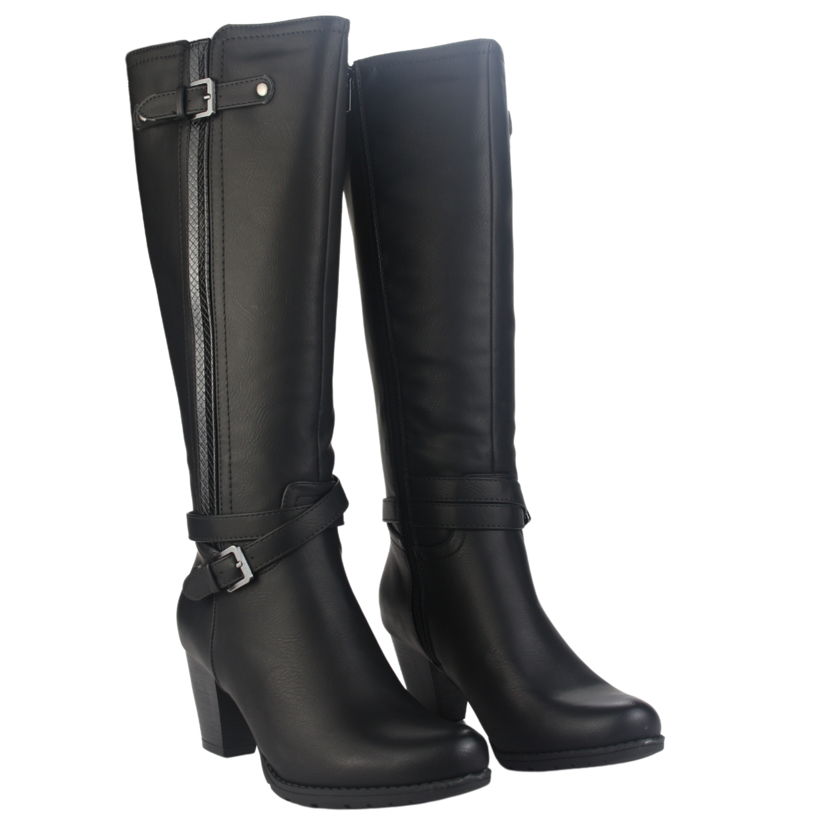 BOTA CHALADA MUJER CETA-25 NEGRO CASUAL - 5