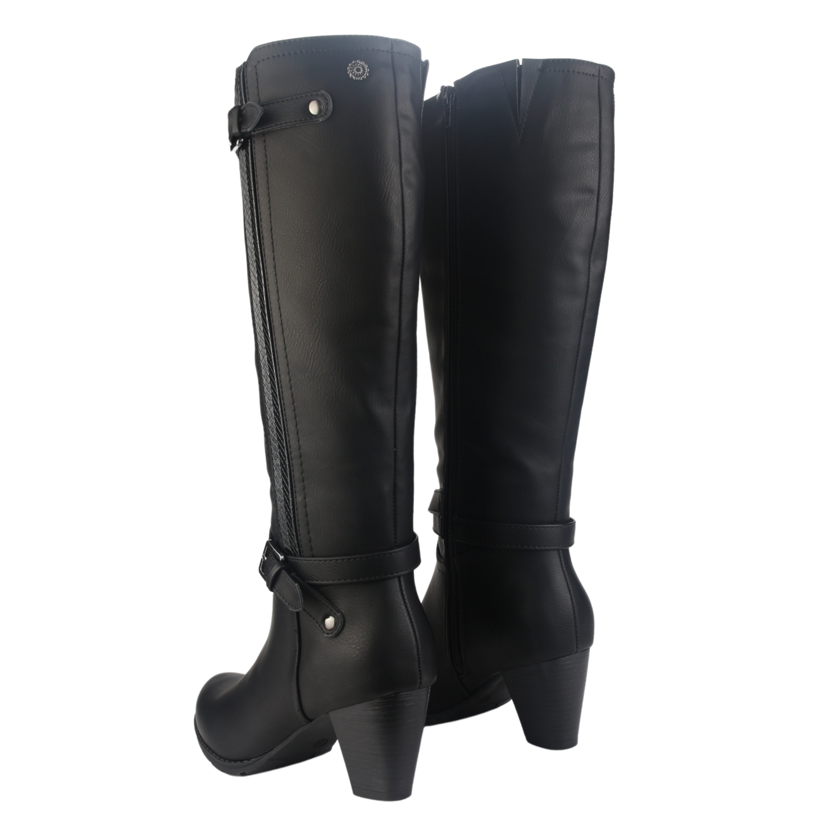BOTA CHALADA MUJER CETA-25 NEGRO CASUAL - 6