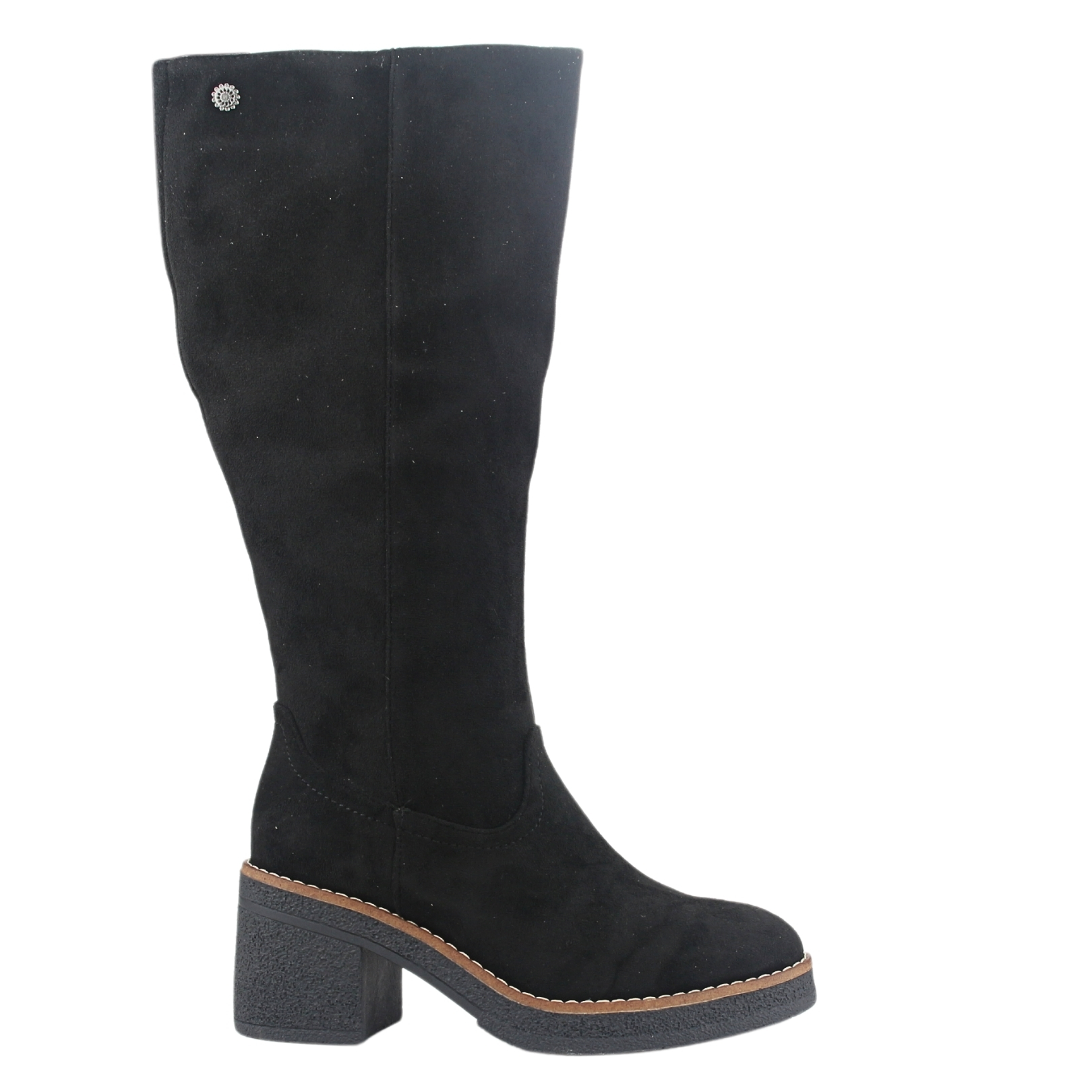 BOTAS MUJER CHALADA NEGRO BRICCA-1 CASUAL - 1