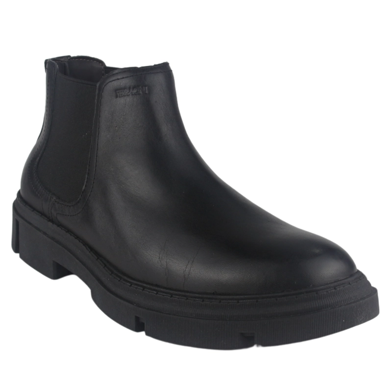 BOTIN FERRACINI HOMBRE 5907 ASTON NEGRO CASUAL - 3