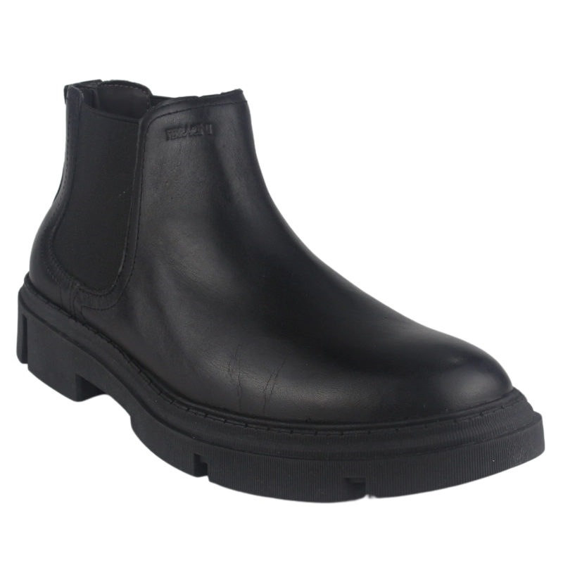 BOTIN FERRACINI HOMBRE 5907 ASTON NEGRO CASUAL - 3