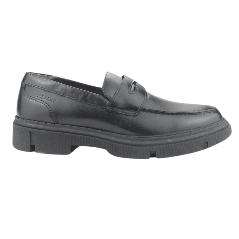 ZAPATO FERRACINI HOMBRE 5908 ASTON NEGRO CASUAL - 1