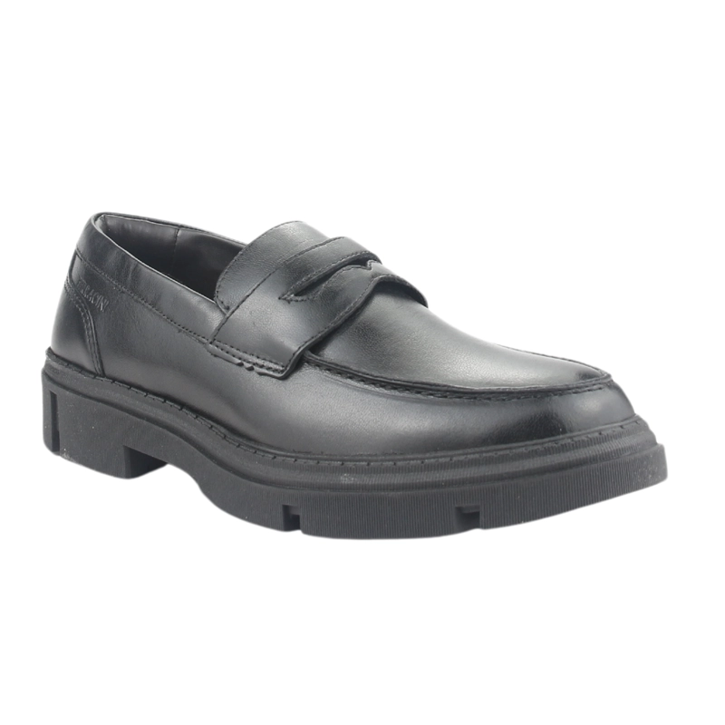ZAPATO FERRACINI HOMBRE 5908 ASTON NEGRO CASUAL - 3