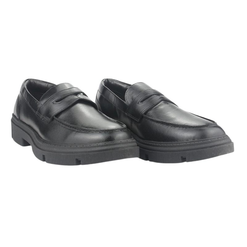 ZAPATO FERRACINI HOMBRE 5908 ASTON NEGRO CASUAL - 4