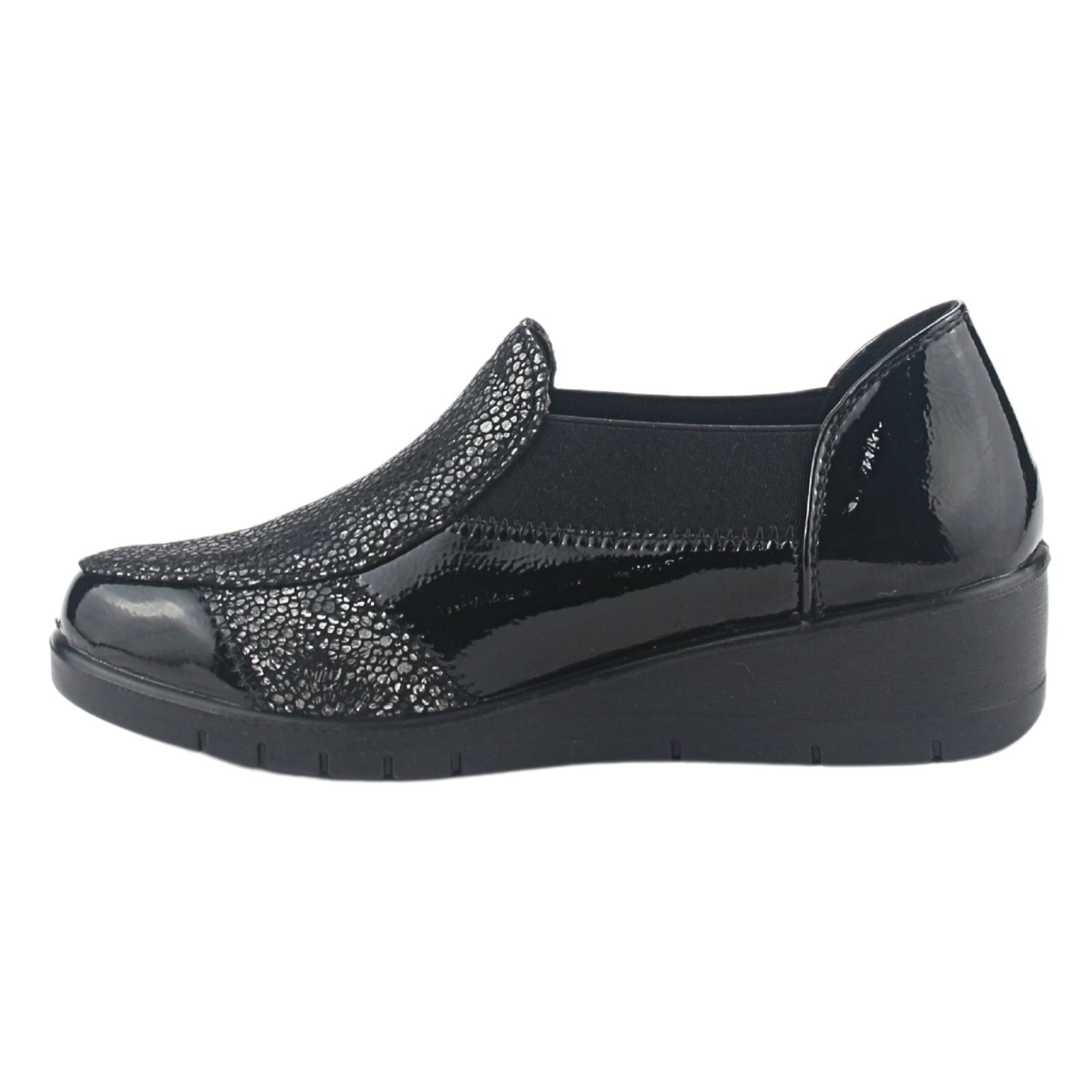 ZAPATO CHALADA MUJER OLGA-1 NEGRO CASUAL - 2