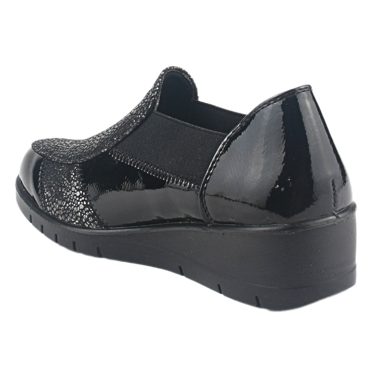ZAPATO CHALADA MUJER OLGA-1 NEGRO CASUAL - 4