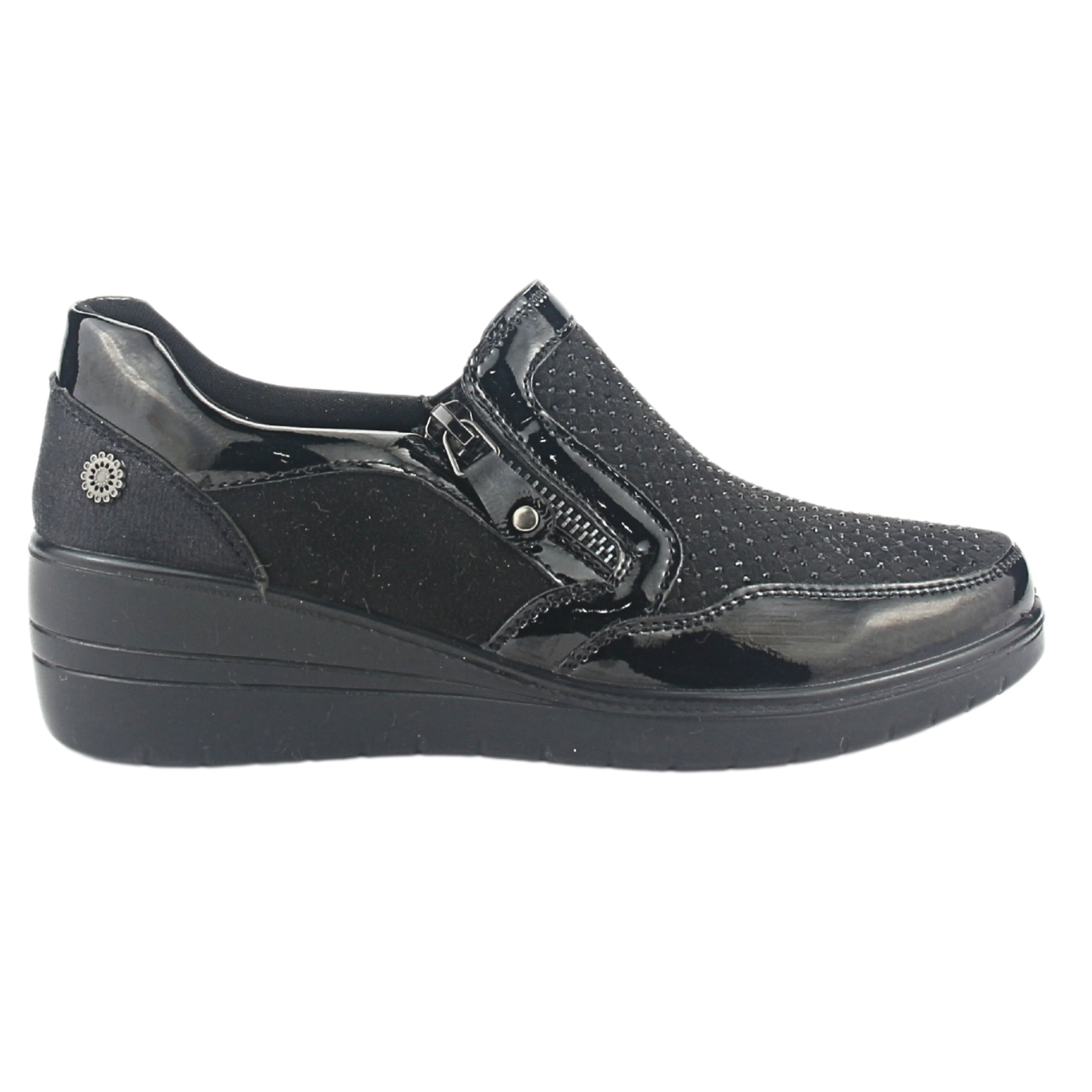 ZAPATO CHALADA MUJER MATTER-15 NEGRO CASUAL - 1