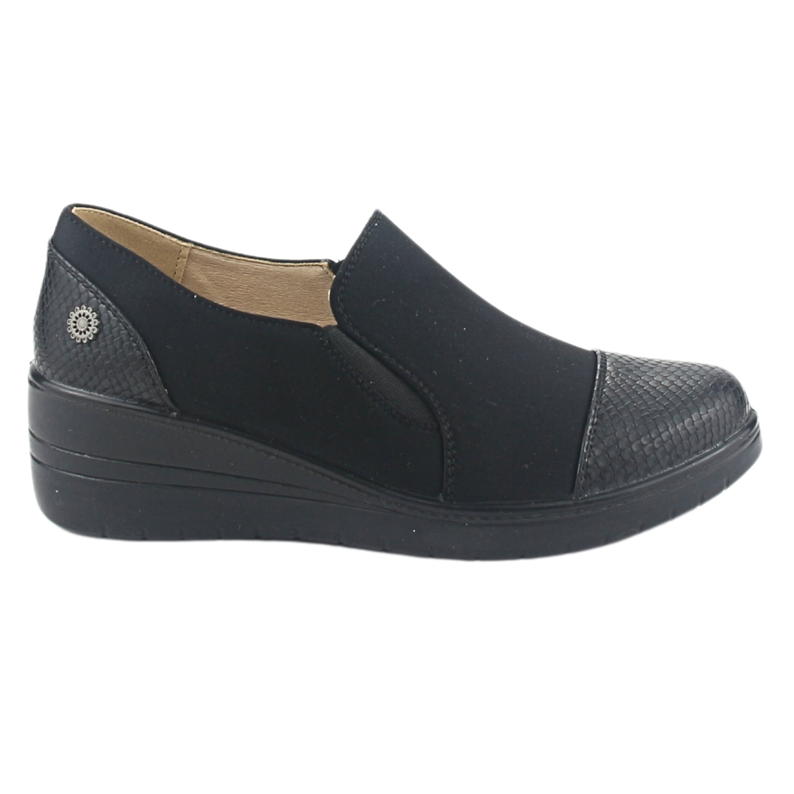 ZAPATO CHALADA MUJER MATTER-16 NEGRO CASUAL - 1