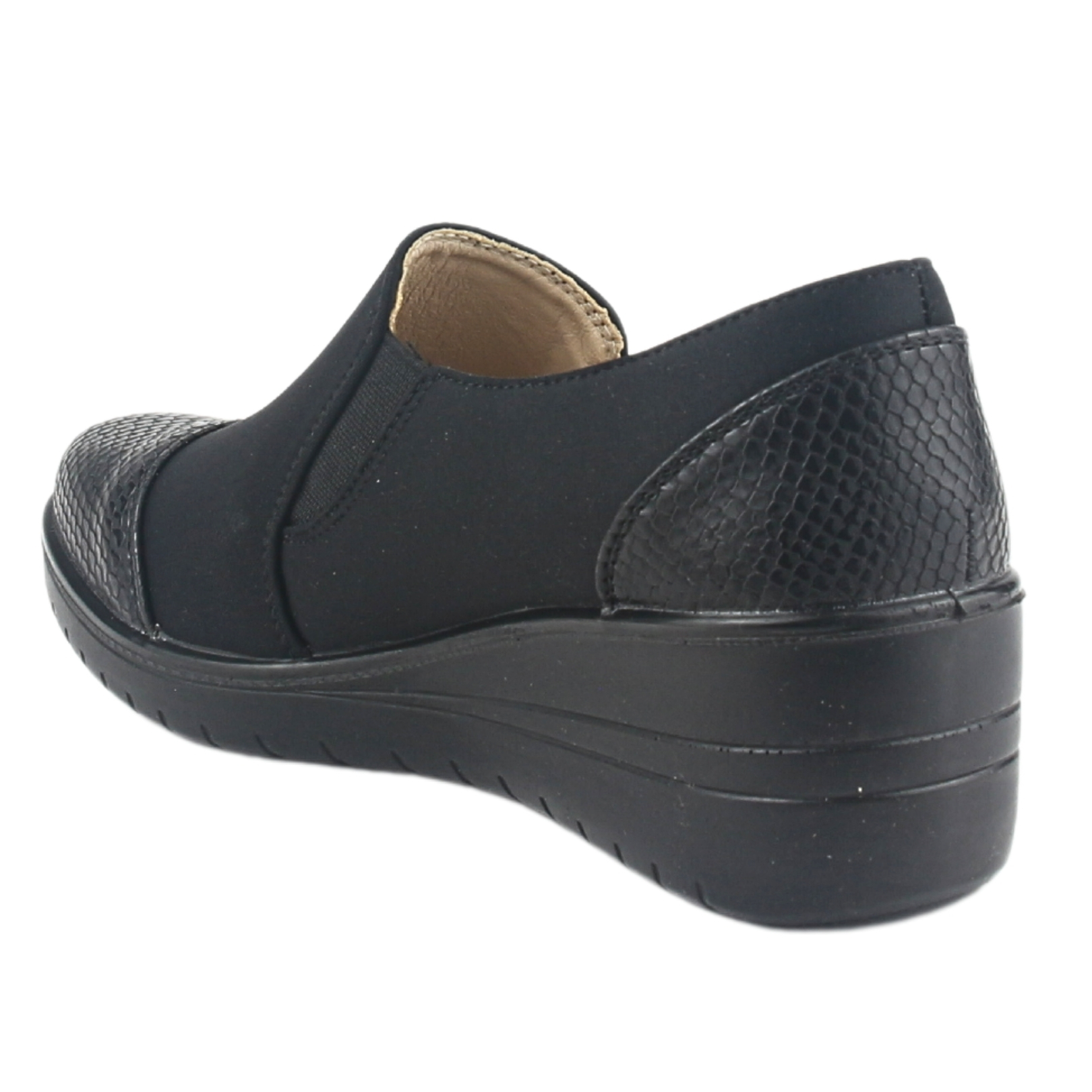 ZAPATO CHALADA MUJER MATTER-16 NEGRO CASUAL - 4