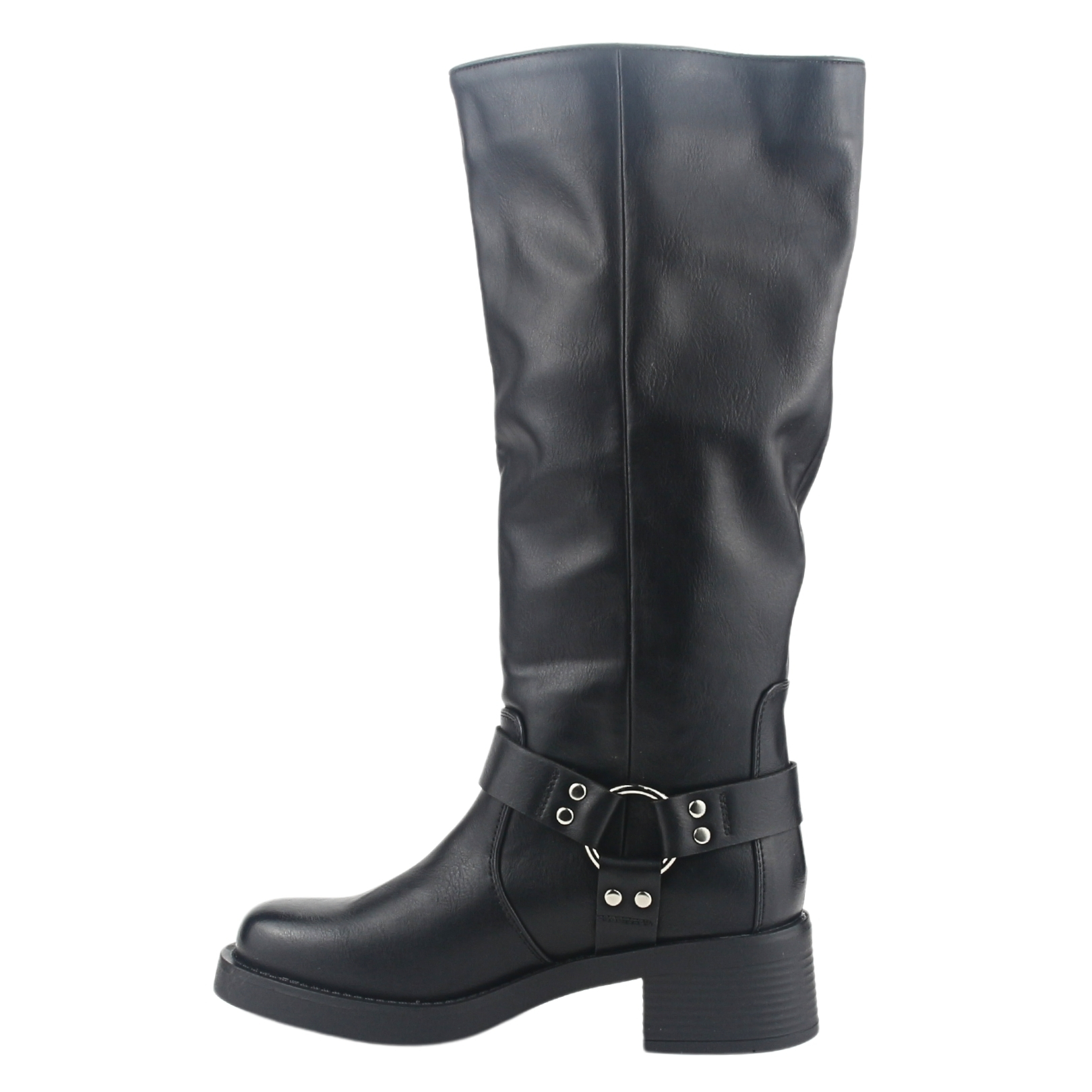 BOTAS MUJER CHALADA NEGRO BIKER-3 CASUAL - 2
