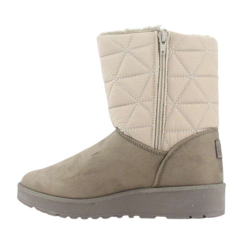BOTIN CHALADA MUJER PINNEW-21 TAUPE CASUAL - 2