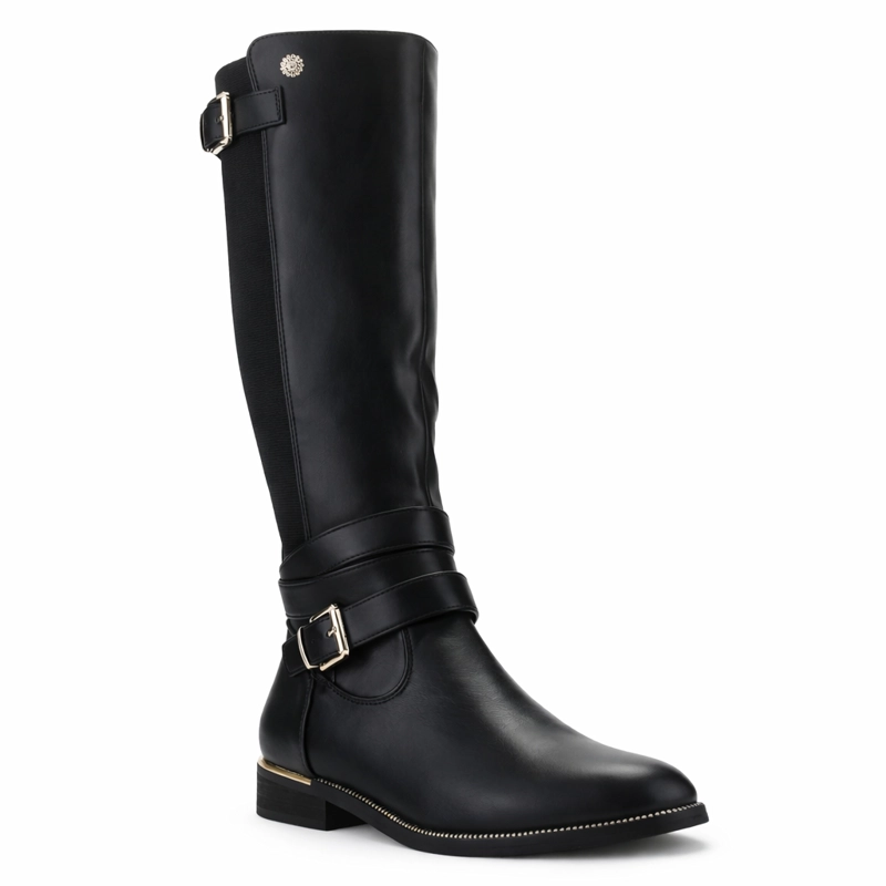 BOTA CHALADA MUJER TRAFFA-50 NEGRO CASUAL - 6
