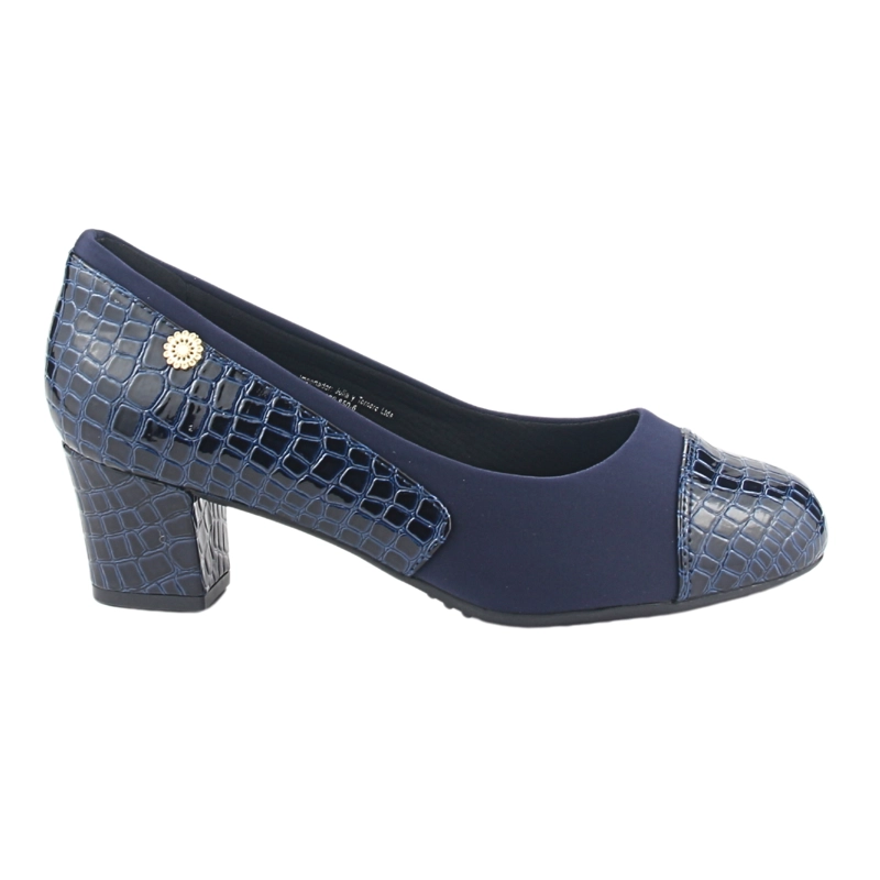 ZAPATO CHALADA MUJER FLEXI-15 AZUL MARINO CASUAL - 1