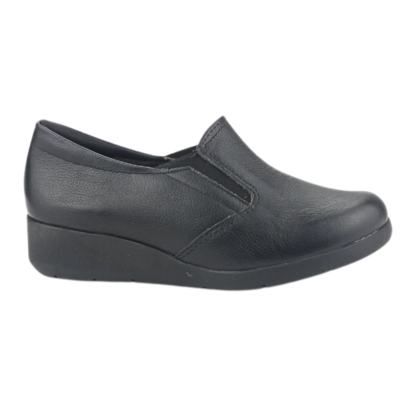 MOCASINES MUJER COMFORTFLEX NEGRO 2493303 CASUAL - 1