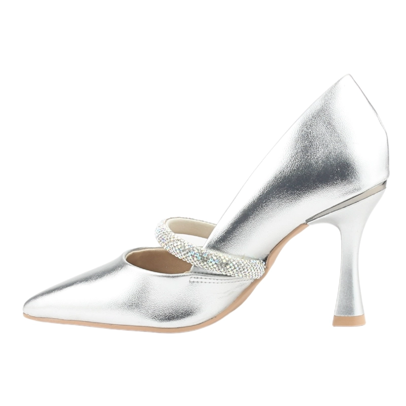 ZAPATO RAMARIM MUJER 2418103 PLATEADO CASUAL - 2