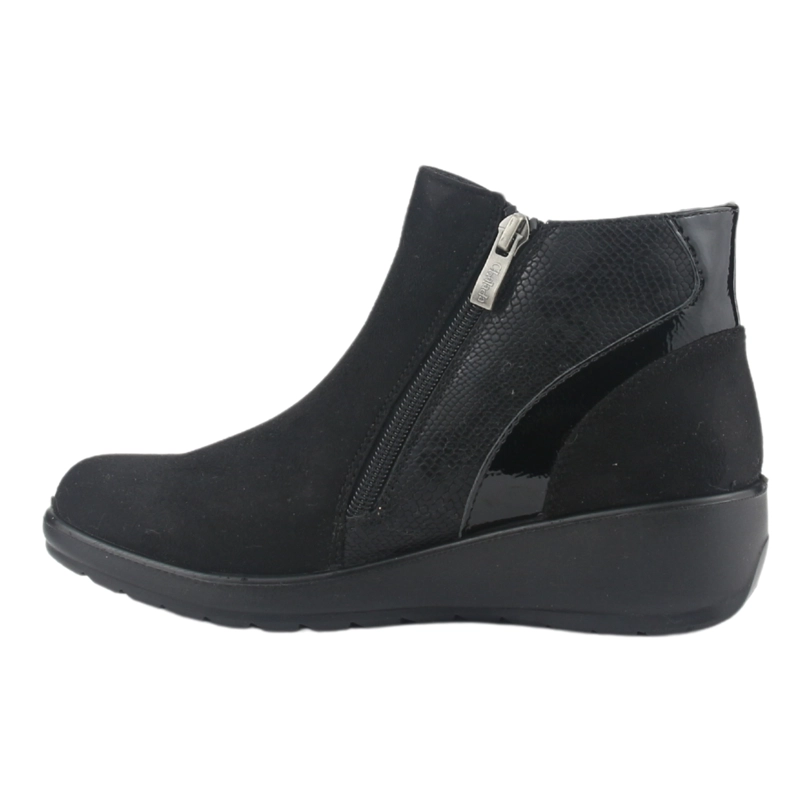 BOTIN CHALADA MUJER CONFORT-5 NEGRO CASUAL - 2