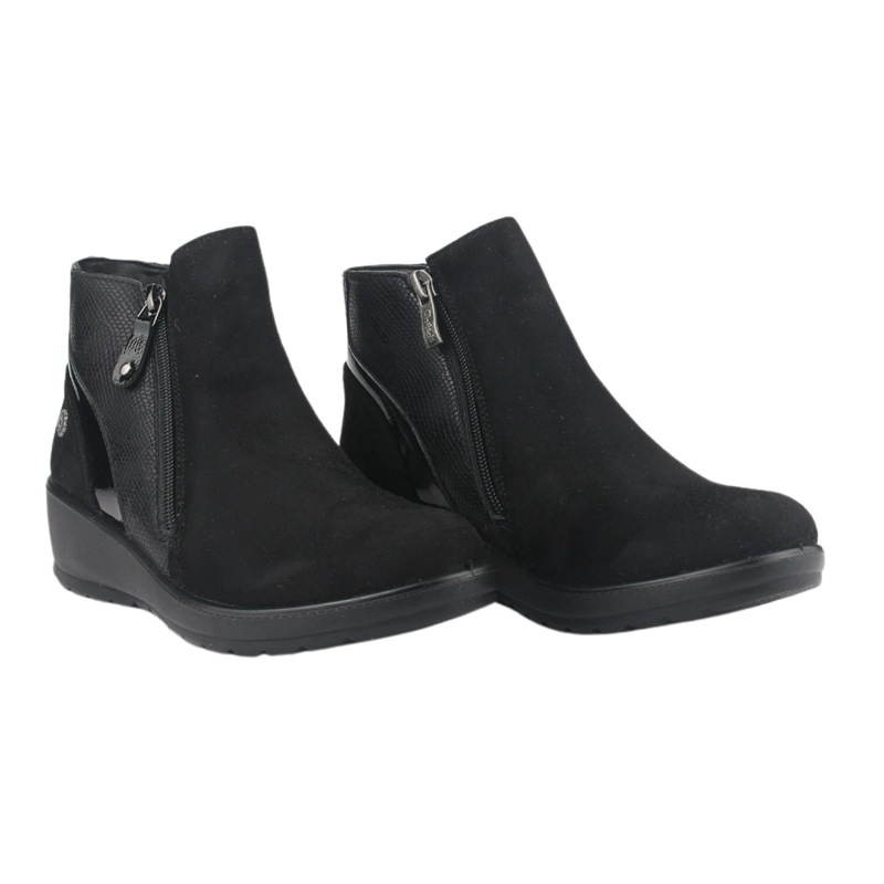 BOTIN CHALADA MUJER CONFORT-5 NEGRO CASUAL - 5