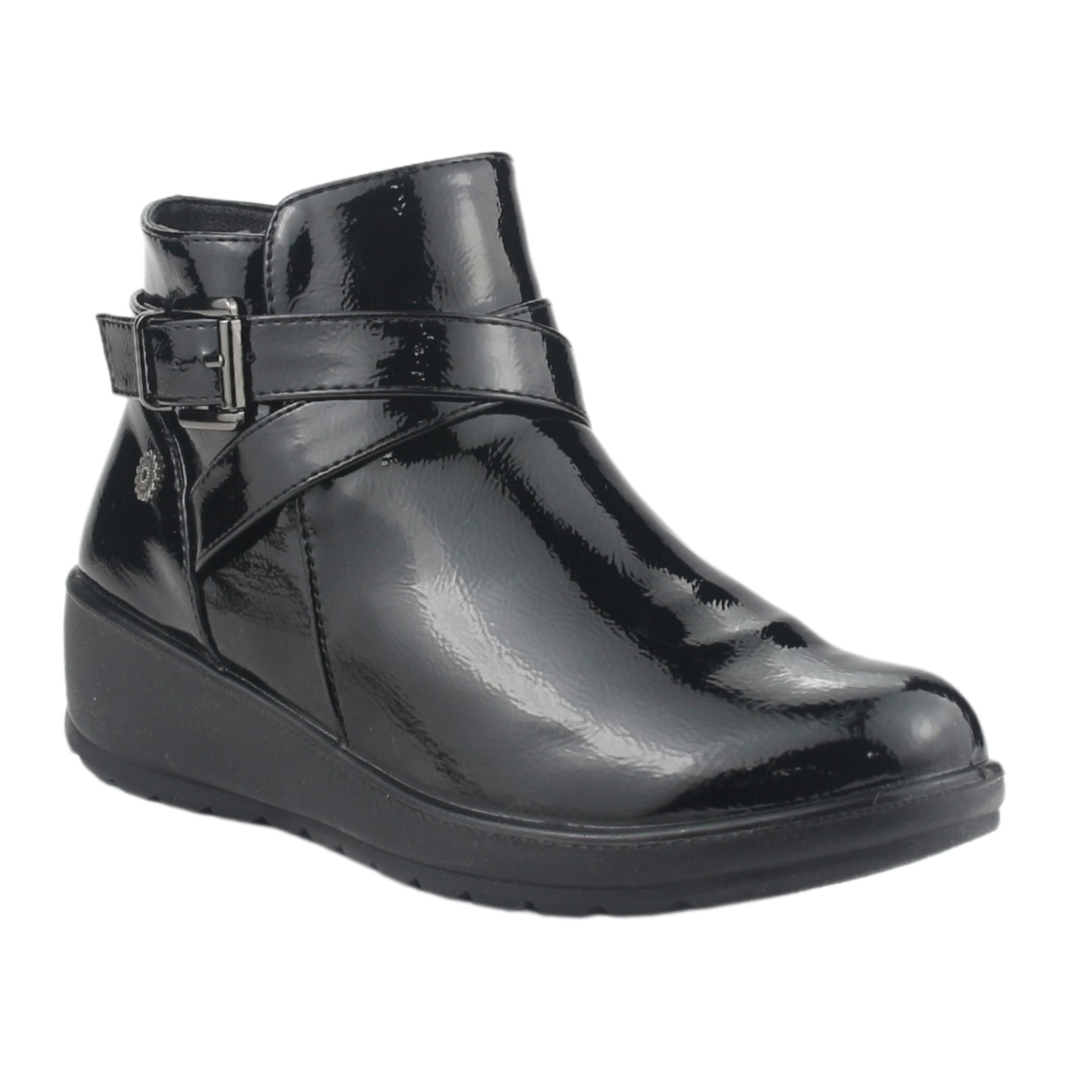 BOTIN CHALADA MUJER CONFORT-6 NEGRO CASUAL - 3