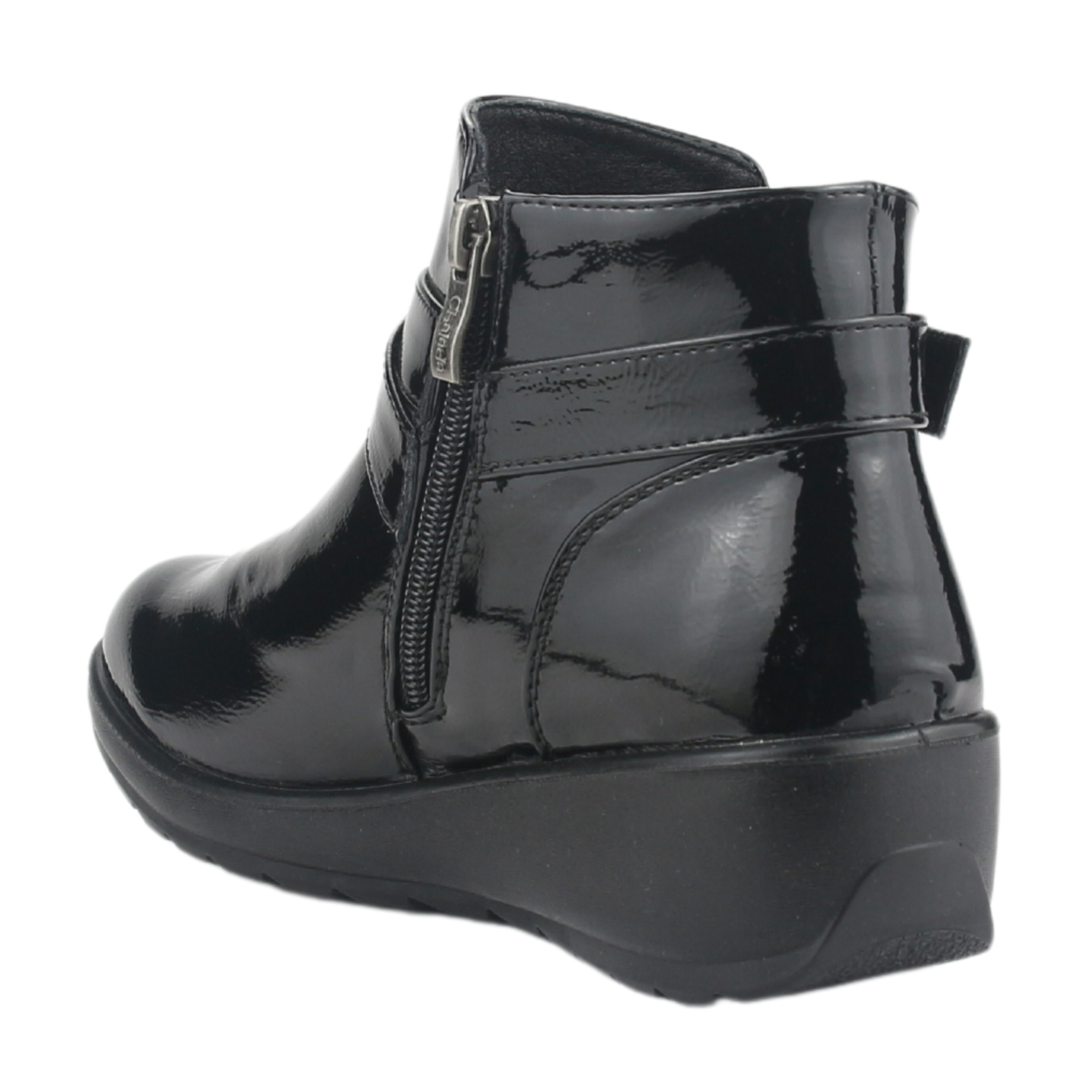 BOTIN CHALADA MUJER CONFORT-6 NEGRO CASUAL - 4