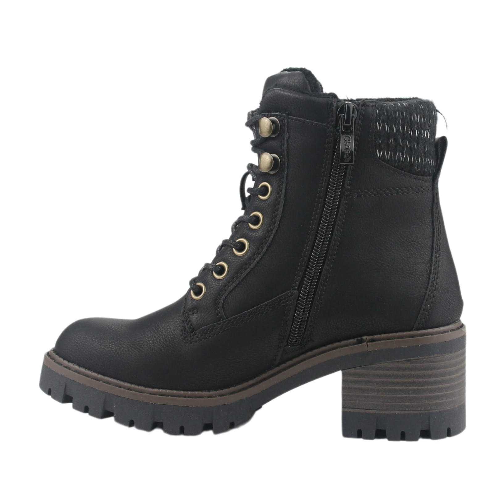 BOTIN CHALADA MUJER SINDY-1 NEGRO CASUAL - 2