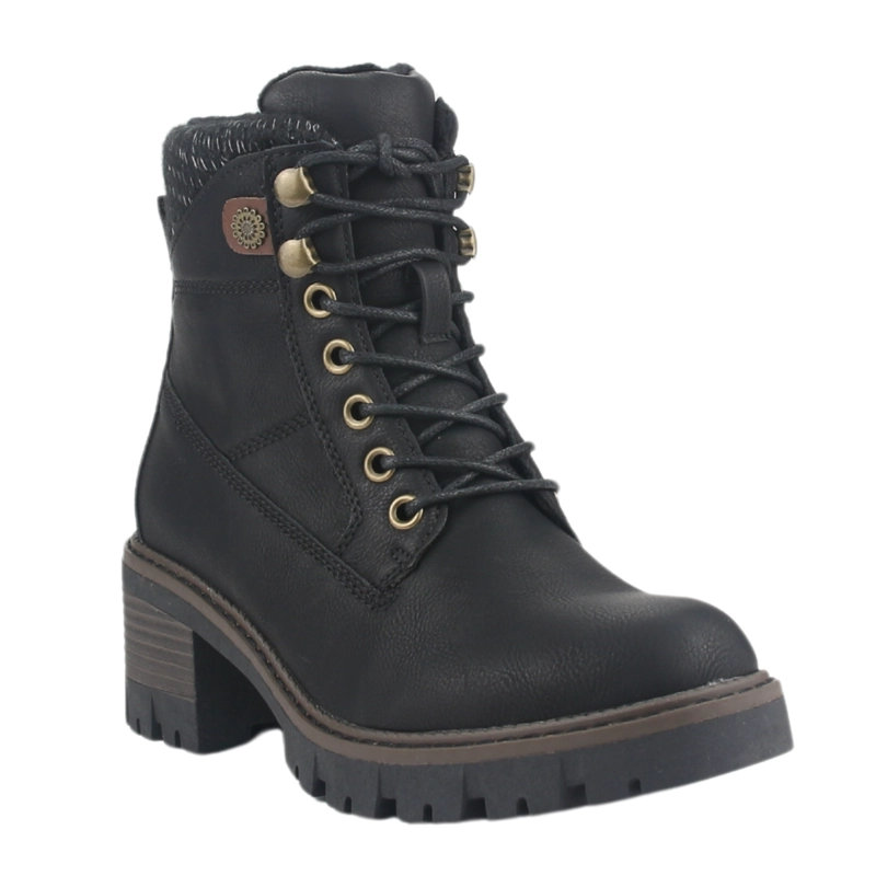 BOTIN CHALADA MUJER SINDY-1 NEGRO CASUAL - 3