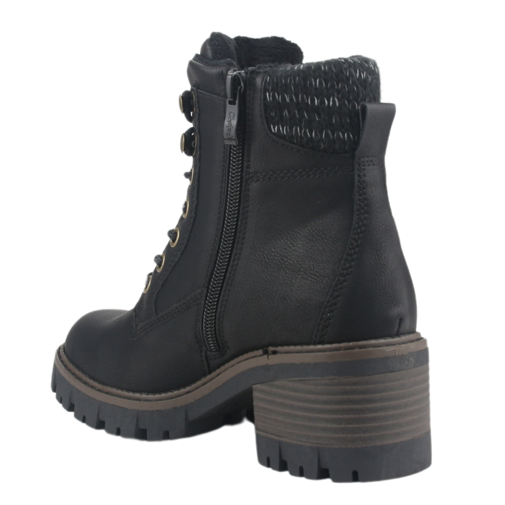 BOTIN CHALADA MUJER SINDY-1 NEGRO CASUAL - 4