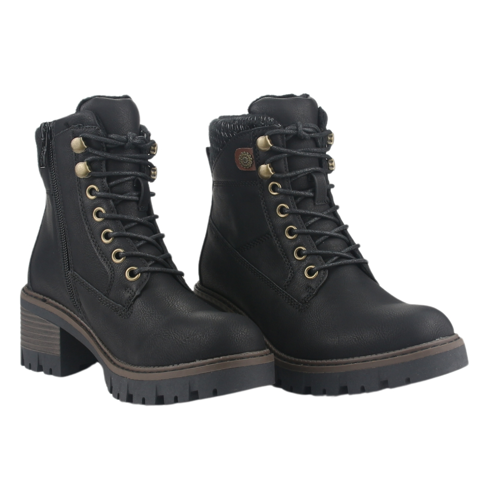 BOTIN CHALADA MUJER SINDY-1 NEGRO CASUAL - 5
