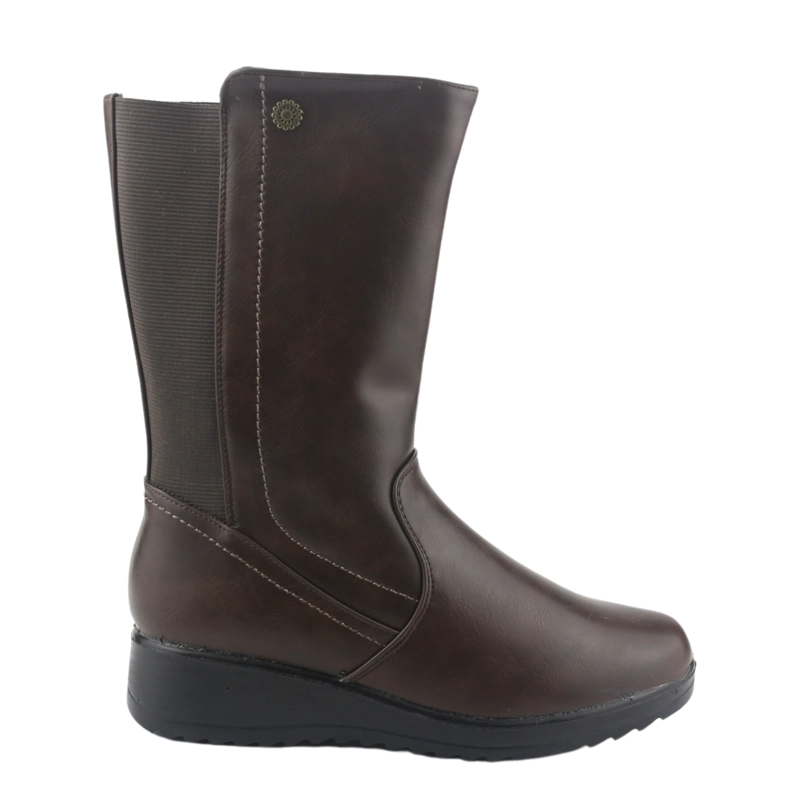 BOTINES MUJER CHALADA CAFÉ HUMEN-3 CASUAL - 1
