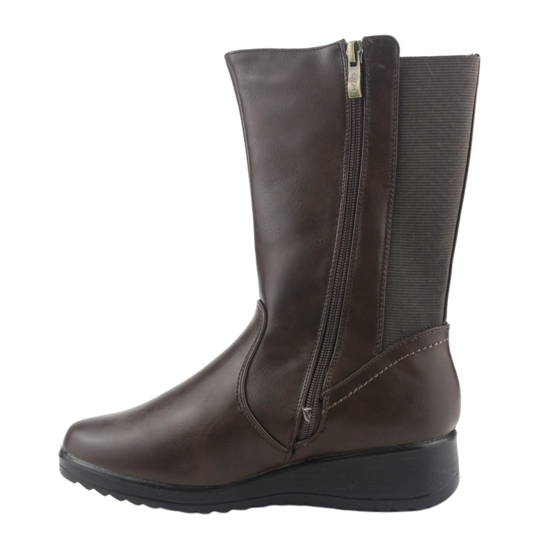 BOTINES MUJER CHALADA CAFÉ HUMEN-3 CASUAL - 2