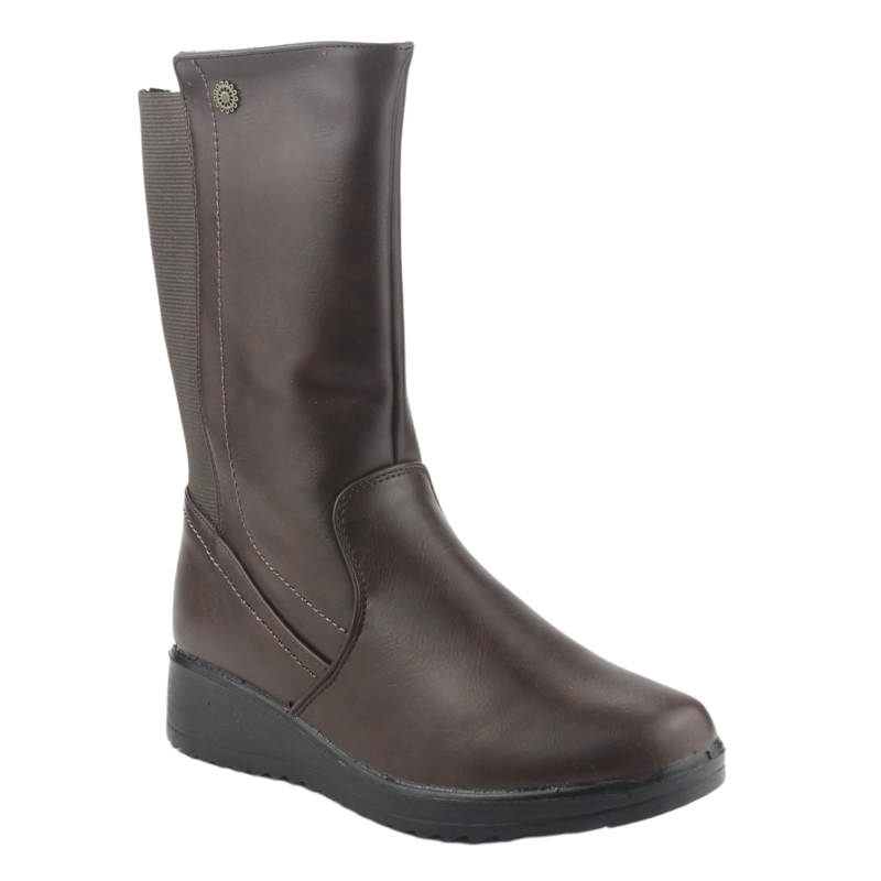 BOTINES MUJER CHALADA CAFÉ HUMEN-3 CASUAL - 7