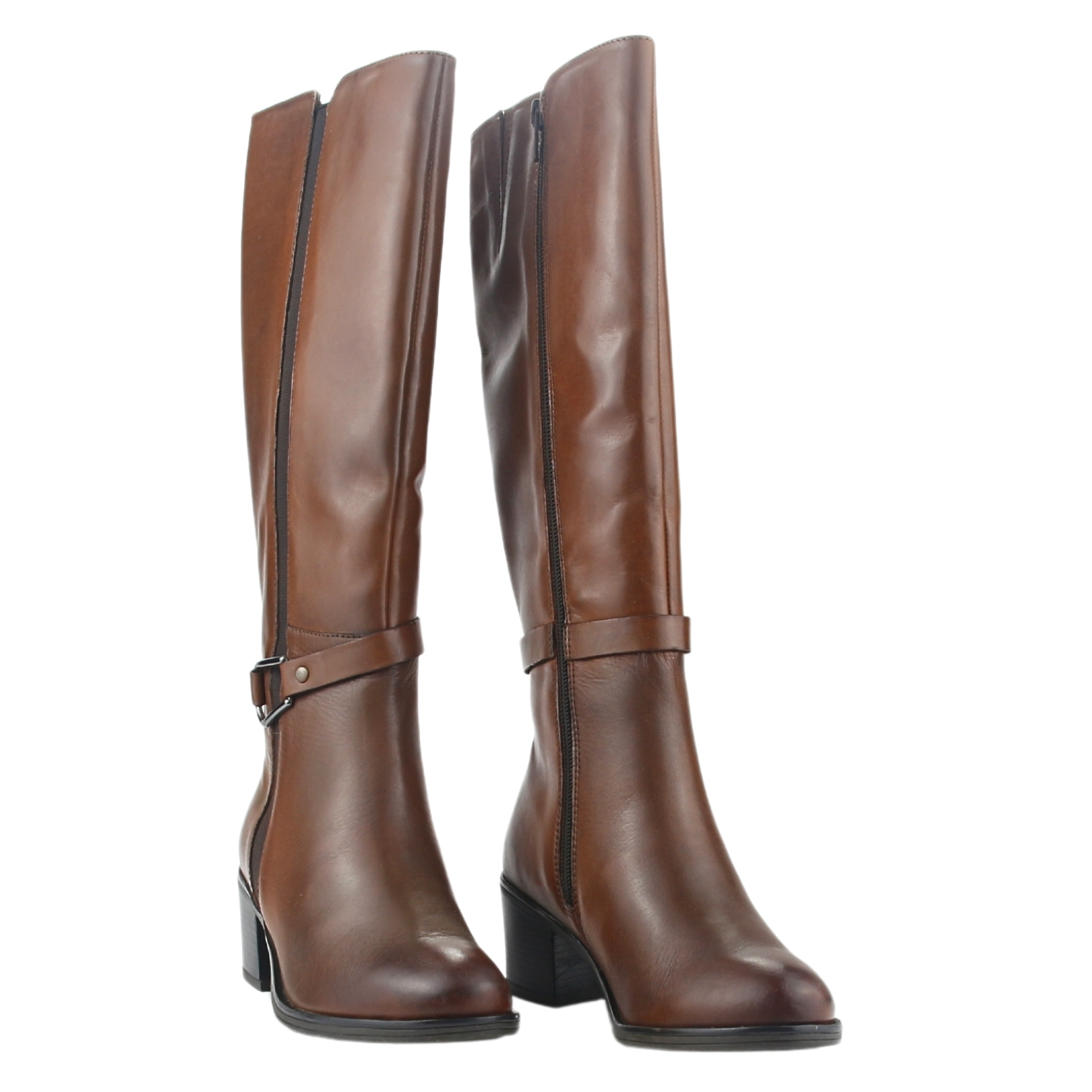 BOTAS MUJER CHALADA CAFÉ CUERO PALENA-1 CASUAL - 5