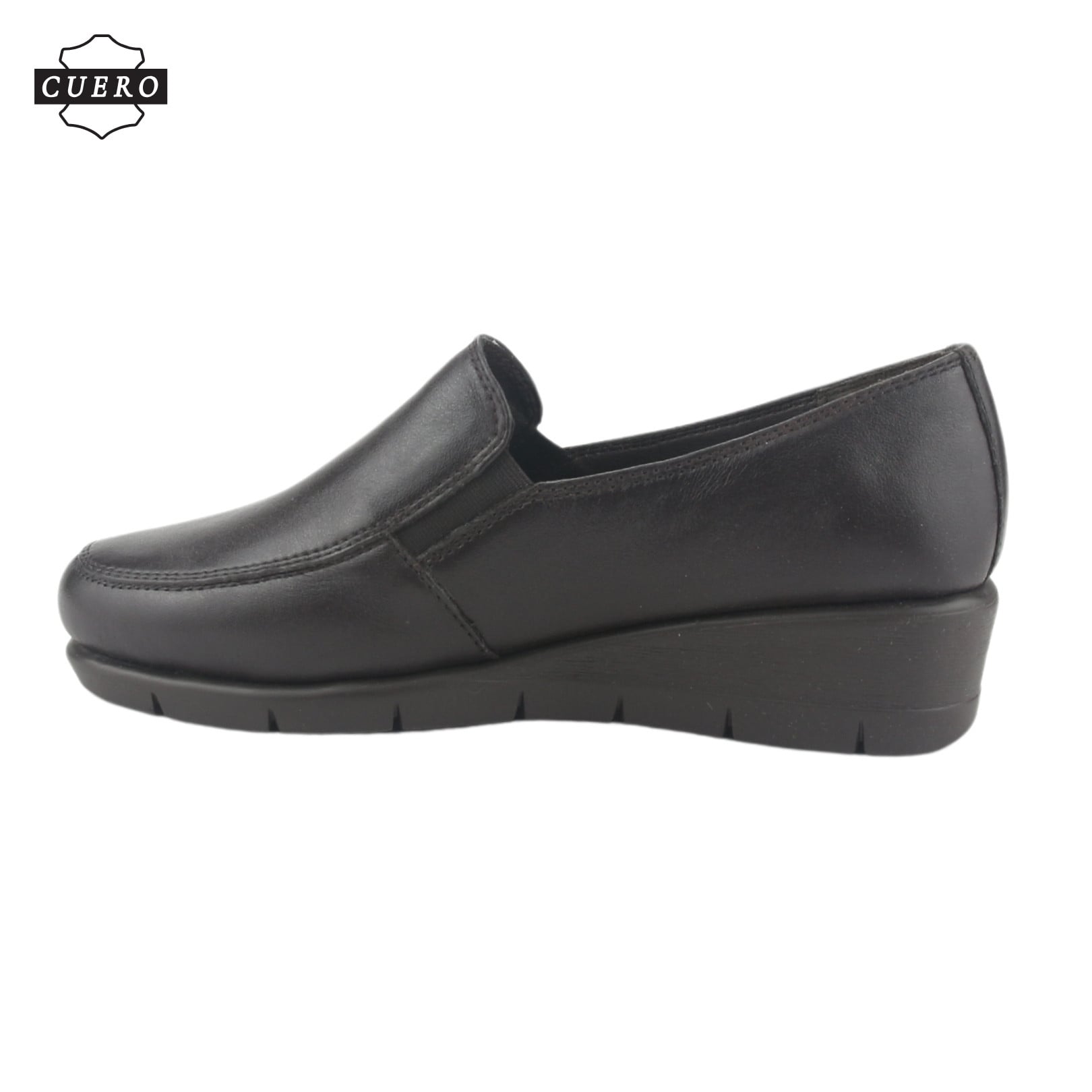 ZAPATO DE CUERO CHALADA MUJER CALAFATE-1 MARRON CASUAL - 3
