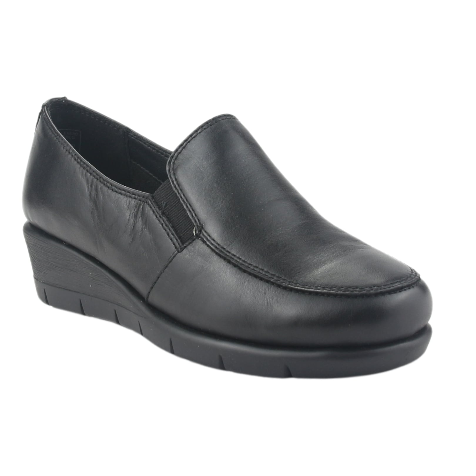 ZAPATO DE CUERO CHALADA MUJER CALAFATE-1 NEGRO CASUAL - 7