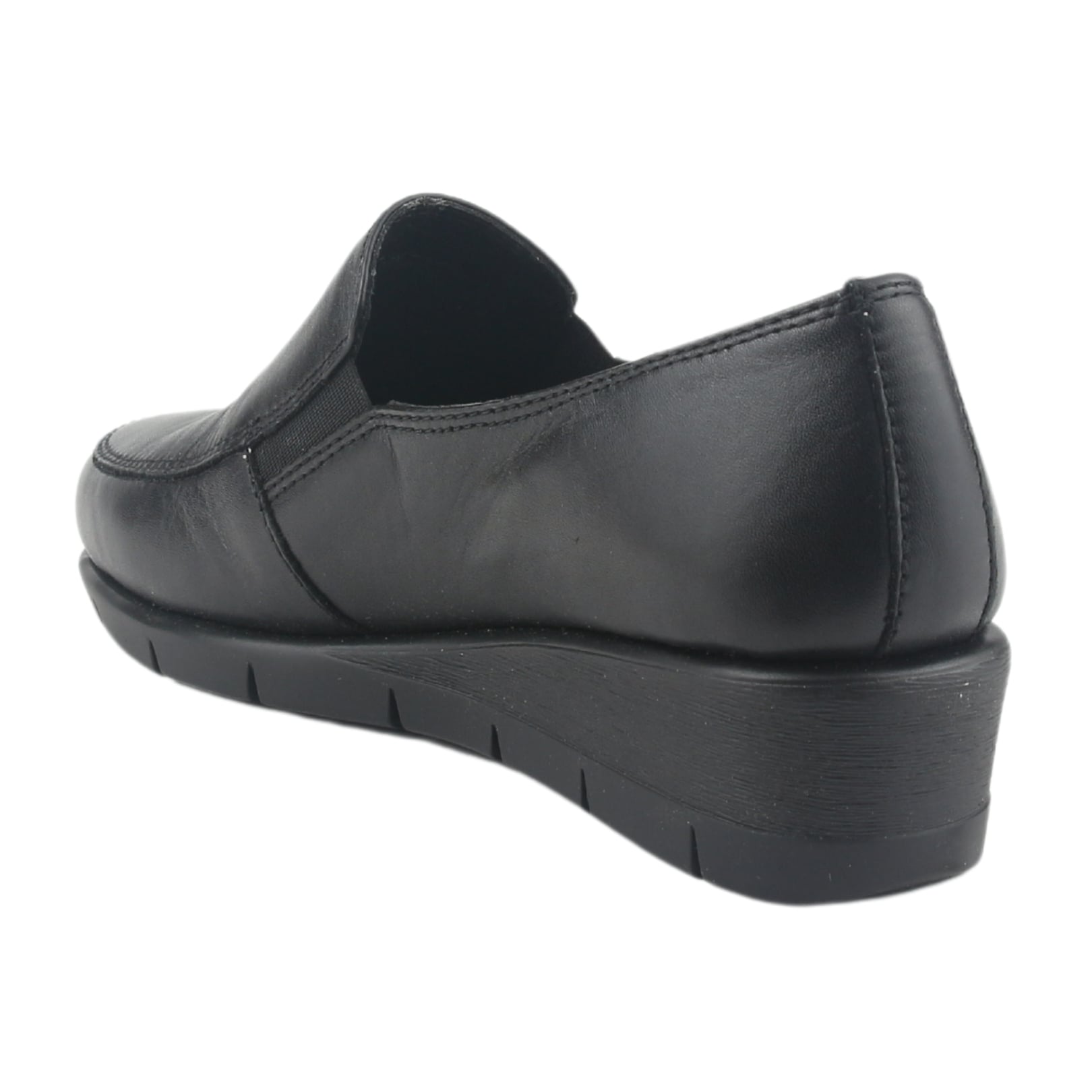 ZAPATO DE CUERO CHALADA MUJER CALAFATE-1 NEGRO CASUAL - 8