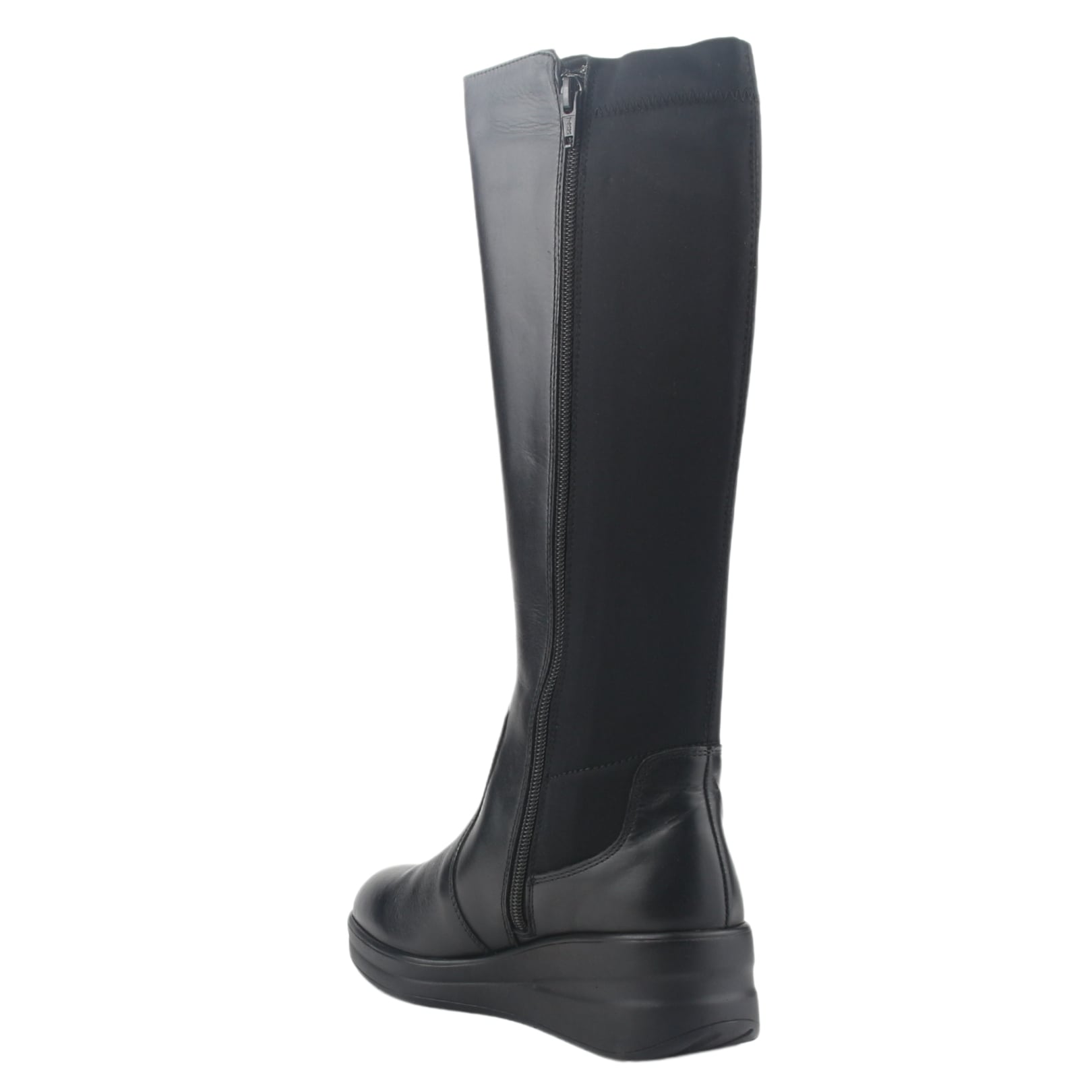 BOTAS MUJER CHALADA CUERO NEGRO ROCKY-1 CASUAL - 9