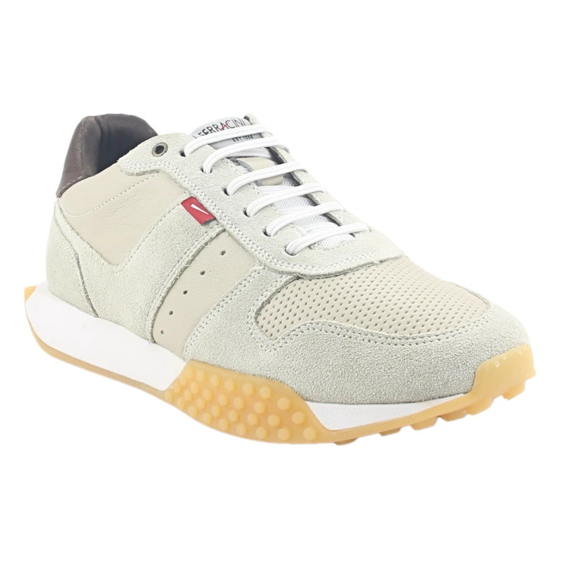 ZAPATILLAS HOMBRE FERRACINI URBANAS CASUALES GRIS TAUPE 8525-693 CUERO - 3