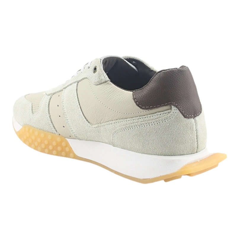 ZAPATILLAS HOMBRE FERRACINI URBANAS CASUALES GRIS TAUPE 8525-693 CUERO - 4