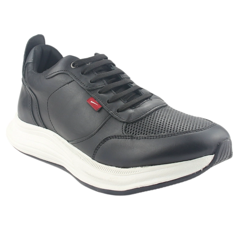 ZAPATILLAS HOMBRE FERRACINI URBANAS NEGRO 9483-650 CUERO - 3