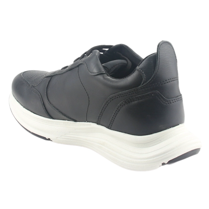 ZAPATILLAS HOMBRE FERRACINI URBANAS NEGRO 9483-650 CUERO - 4