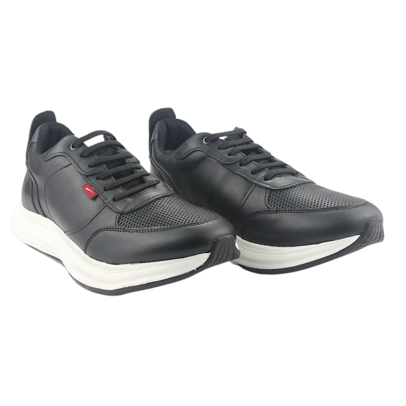 ZAPATILLAS HOMBRE FERRACINI URBANAS NEGRO 9483-650 CUERO - 5