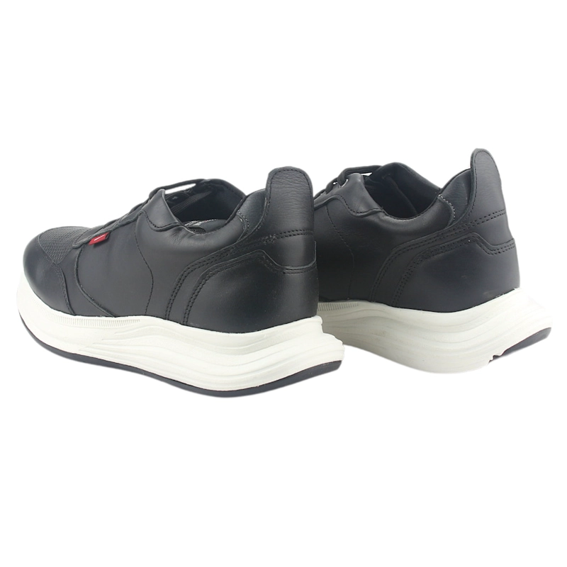 ZAPATILLAS HOMBRE FERRACINI URBANAS NEGRO 9483-650 CUERO - 6