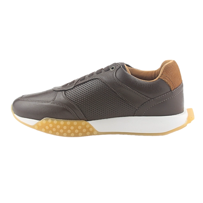 ZAPATILLAS HOMBRE FERRACINI URBANAS CAFÉ 8527 CUERO - 2