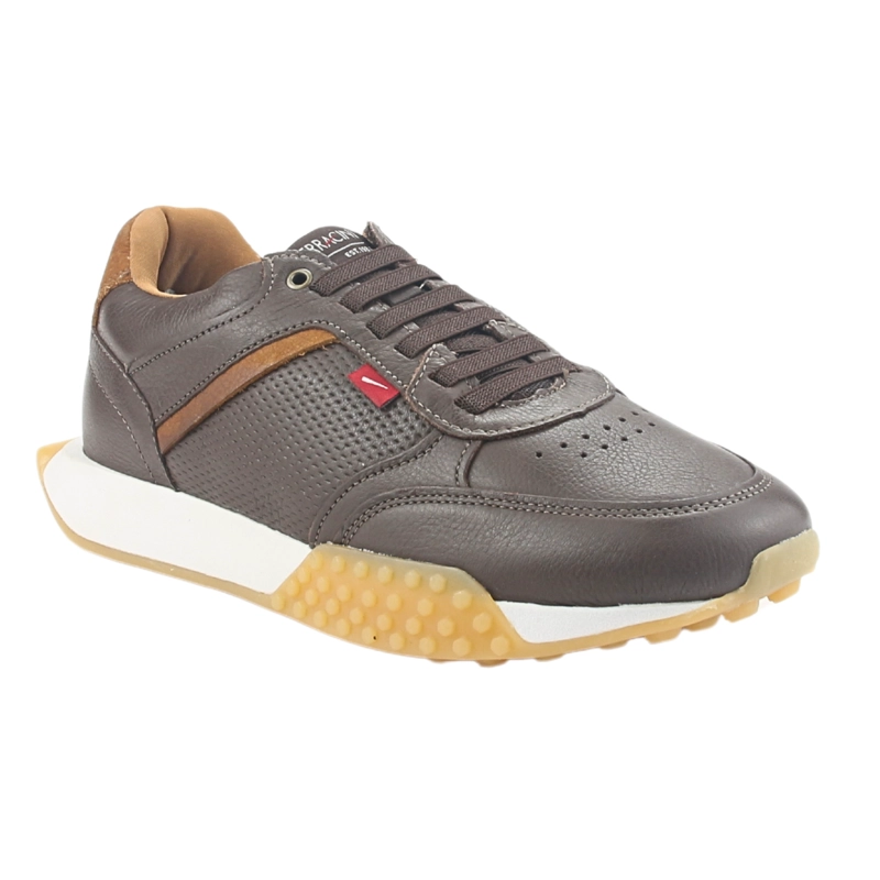 ZAPATILLAS HOMBRE FERRACINI URBANAS CAFÉ 8527 CUERO - 3
