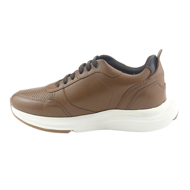 ZAPATILLAS HOMBRE FERRACINI URBANAS CAFÉ 9483-650 CUERO - 2