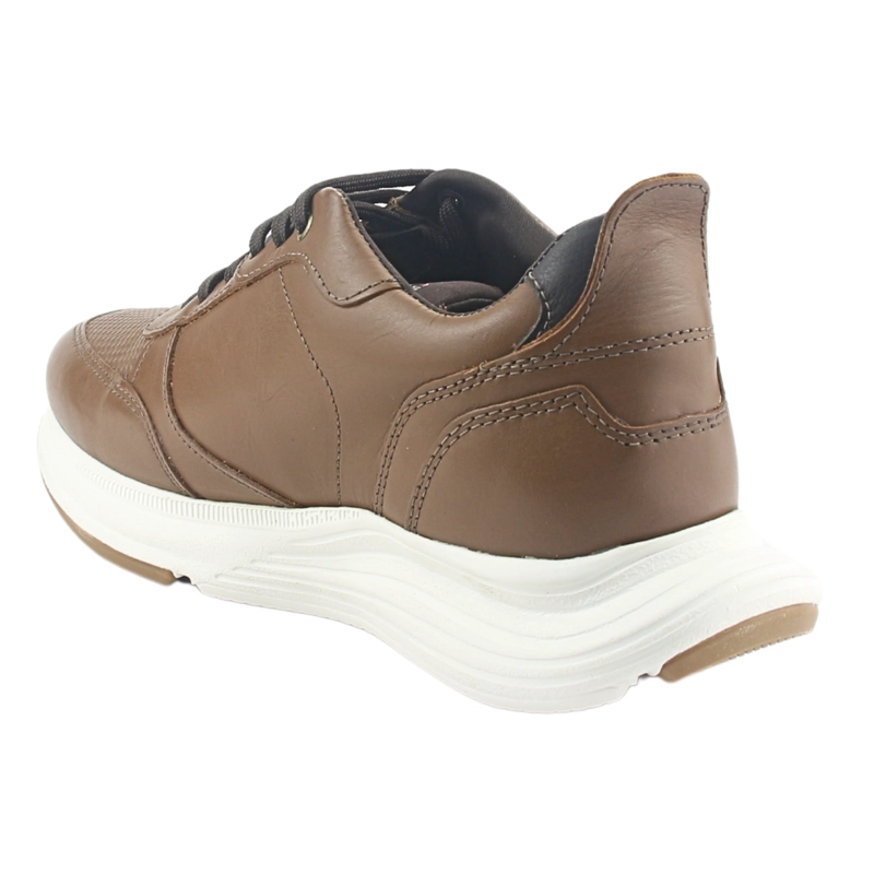 ZAPATILLAS HOMBRE FERRACINI URBANAS CAFÉ 9483-650 CUERO - 4