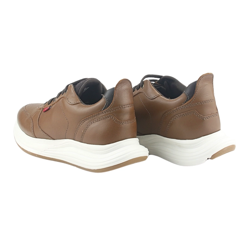 ZAPATILLAS HOMBRE FERRACINI URBANAS CAFÉ 9483-650 CUERO - 6