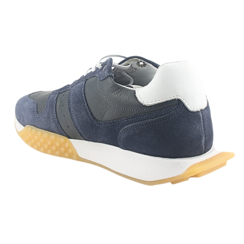 ZAPATILLAS HOMBRE FERRACINI URBANAS AZUL MARINO 8525-693 CUERO - 4