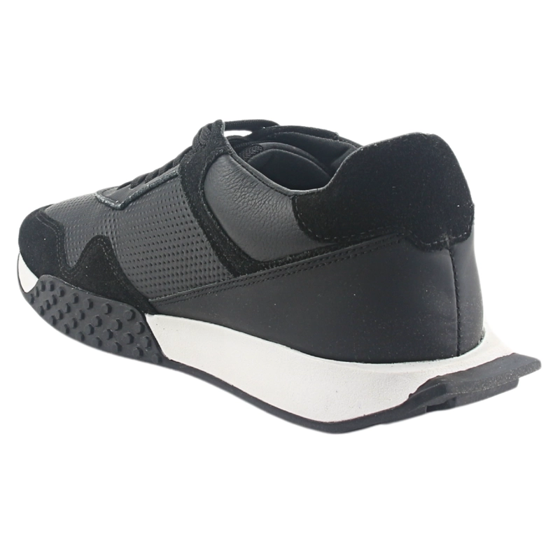 ZAPATILLAS HOMBRE FERRACINI URBANAS NEGRO 8526 CUERO - 4